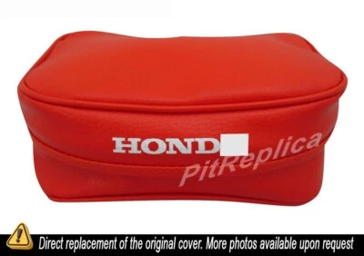 HONDA XR250L XR250R XR350R XR600R XR650L TOOL BAG POUCH CARRIER BOX ORANGE-ALRP - Image 1 of 4