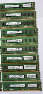 10x Samsung 4GB 2Rx8 PC3-12800U DDR3-1600 Desktop PC Ram Memory M378B5273EB0-CK0 - Picture 1 of 1