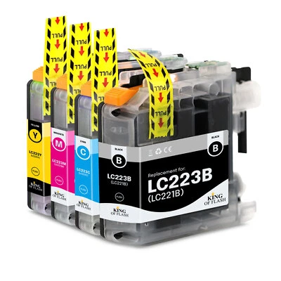 Ink Cartridge LC223XL For Use in DCP-J4120DW DCP-J562DW MFC-J4420DW LOT - Image 1 of 4
