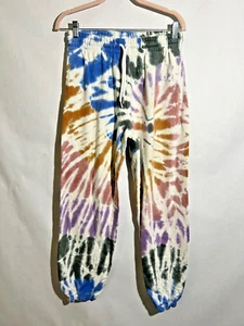 Eleven Paris Tie Dye Jogger Sweatpants Multicolor size S - Picture 1 of 7