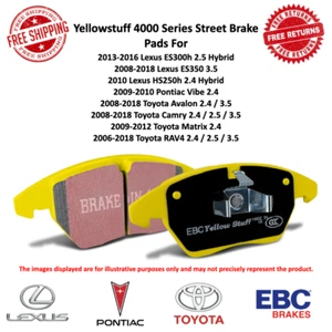 EBC Yellowstuff 4000 Brake Pad Set Rear For 06-18 ES350 / RAV4 / Camry / Avalon - Bild 1 von 6