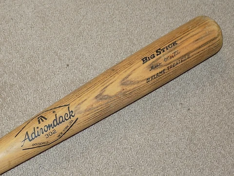 Gene Martin Game Used Bat 1968 Washington Senators Philadelphia Phillies Cover
