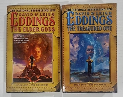 Book 1 & 2 of The Dreamers: Elder Gods & Treasured by David & Leigh Eddings - Image 1 of 4