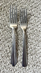 Vintage Edelstahl Gabeln 2er Set - Ersatz oder Basteln - Bild 1 von 3
