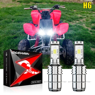 Kit faros LED H6M 6000K blanco para Honda Foreman 400 450 1997 1998-2004 Foto 1 de 4