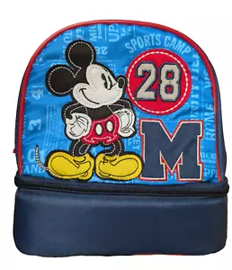 Disney Store Mickey Mouse School Lunch Bag Tote Box Authentic - Picture 1 of 1