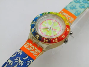 SWATCH SCUBA MIND THE SHARK - REFURBISHED - OHNE LICHT!!!! - Bild 1 von 9