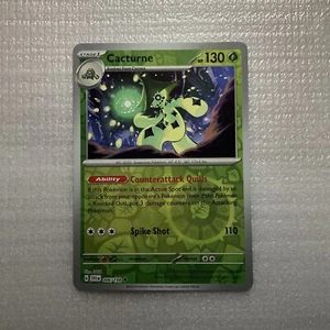 Pokémon TCG - Cacturne - Scarlet & Violet 006/198 - Reverse Holo Unconmon - Picture 1 of 2