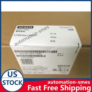 1 New Siemens 6AV6647-0AC11-3AX0 SIMATIC HMI KTP600 6" Panel 6AV6 647-0AC11-3AX0 - Picture 1 of 1