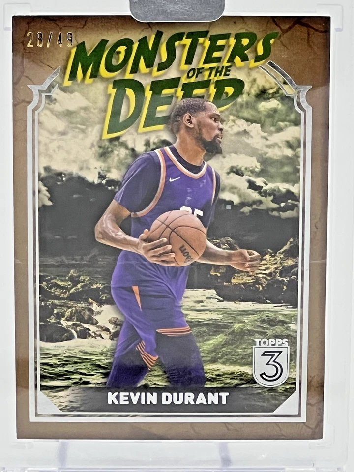 2024 Topps 3 Monsters Of The Deep  #MD-13 - Kevin Durant -  28/49 Pheonix Suns - image 1 of 4