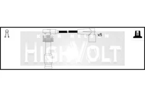 JUEGO DE CABLES DE ENCENDIDO PARA VAUXHALL SINTRA 3.0 1996-1999 OEF625-5 - Imagen 1 de 1
