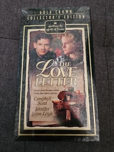 The Love Letter -SEALED - HALLMARK Gold Crown VHS Scott Campbell Jennifer Leigh - Picture 1 of 2