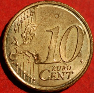 Estonia 10 Euro Cent 2nd map 2011 KM# 64 - Image 1 of 2