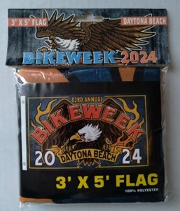 Daytona Beach BIKEWEEK / BIKETOBERFEST - 3x5 Flag (s) - You Pick - Picture 1 of 7