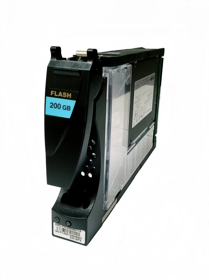 EMC 005050113 V4-VS6FX-200 200GB FLASH SAS SSD 2.5" TO 3.5" ADAPTER TRAY - Image 1 of 1