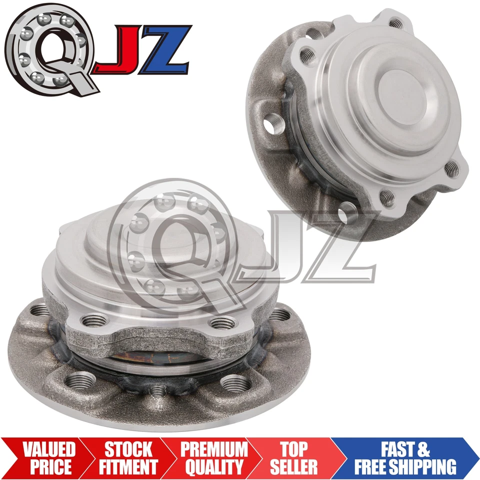 [Paquete de 2] Conjunto de buje de rueda delantera HA590392 para BMW 535i GT 2011-2015 tracción trasera sedán Foto 1 de 4