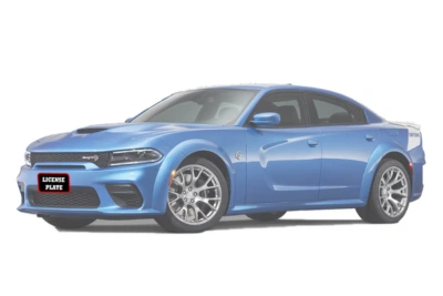 License Plate Bracket For 2020-2023 Dodge Charger Wide Body Hellcat & Scat Pack - Изображение 1 из 4