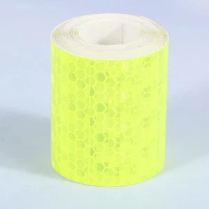 Reflective Warning Tape Safety Stickers Glow The Dark Night Conspicuity - Picture 1 of 11