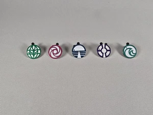 EPCOT Retro Logo Collection Hidden Mickey Disney Trading Pins Set of 5 Lot#9750 - Picture 1 of 2
