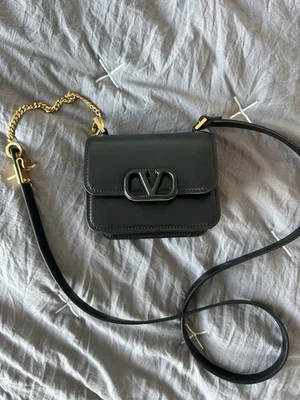 Valentino Garavani Small VSling Leather Shoulder Bag - Image 1 of 4