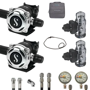 SF-1 TopDeal: Scubapro MK19 EVO - A700 Sidemount Set DIN SF-1 Edition - Imagen 1 de 12
