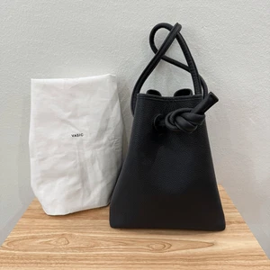 Vasic Large Bond schwarz Leder Bucket Bag Handtasche Standardgröße Handtasche Schulter - Bild 1 von 9