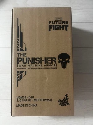 Hot Toys VGM33 D28 Marvel Future Fight The Punisher War Machine Armor Figure NEW - Image 1 of 4