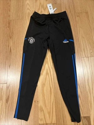 Adidas MANCHESTER UNITED FC CONDIVO TRAINING PANTS HT4296 Sz S Soccer NWT Men’s - Image 1 of 4