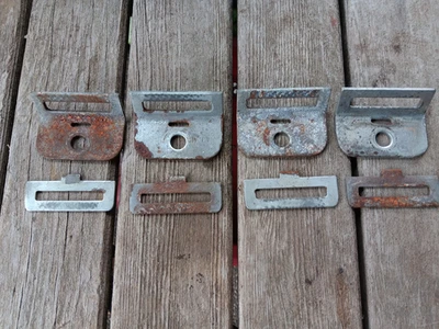 Chrysler Imperial 1963 cinturón de seguridad herrajes de montaje 1962 1961 años 60 Foto 1 de 3