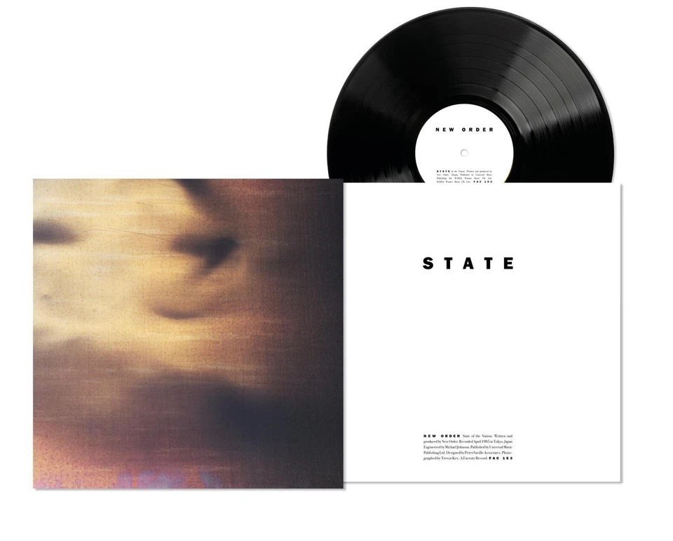New Order State of the Nation (Vinyl) 12" Single - Photo 1/1