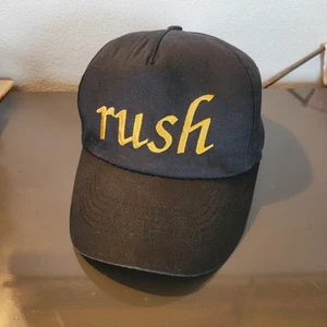 Vintage Rush Counterparts Radio Promo Hat Cap Snapback Band Music Tour Geddy - Picture 1 of 4