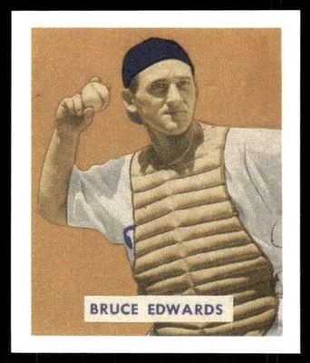 Bruce Edwards 1988 Bowman Gum REPRINT Baseball Card #206 (NM) - Image 1 of 2