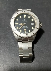 Orologio Philip Watch Caribbean Quartz Professional Diver 2000 silver - Foto 1 di 8
