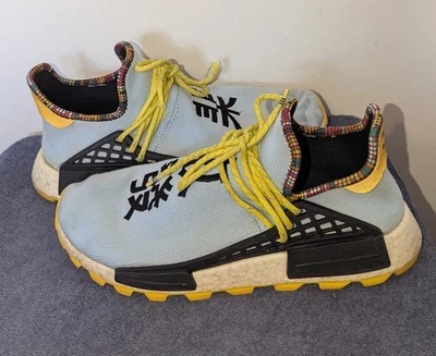 Adidas Pharrell Williams NMD Hu Inspiration Pack Sky Blue Size 10.5 EE7581 - Image 1 of 4