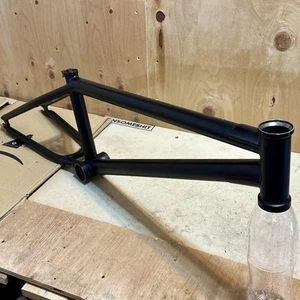 Cult Badboy V1 BMX Frame Black 2010 First Model Used with Wear and Rust - Picture 1 of 20