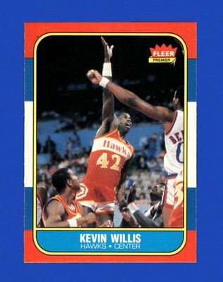 1986-87 Fleer Set-Break #126 Kevin Willis NR-MINT *GMCARDS* - Image 1 of 2