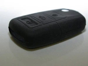 Libro Clave Remoto Llavero Estuche Funda "" - Negro - "" para VW Golf Passat Gti - Imagen 1 de 1