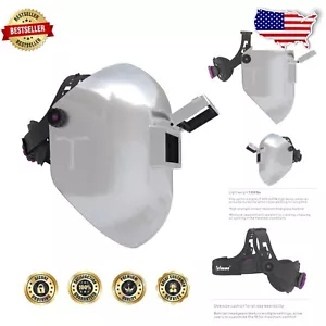 Casco per saldatura in fibra di vetro ribaltabile - Design a prova di umidità per uso professionale - Foto 1 di 7