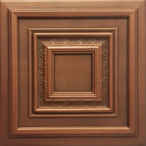 Azulejo de techo pintado a mano, hágalo usted mismo, pegamento 20x20, cobre antiguo antyx - Imagen 1 de 3