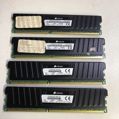 16GB DDR3 GAMING RAM , PC3 12800 (800 MHZ)  4 X 4GB - Image 1 of 2