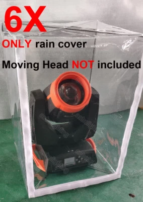 6x Stage beam lights Waterproof Rain Cover 230w sharpy 7r beam moving head light - Image 1 of 4