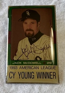 Chicago White Sox Jack McDowell 1993 AL Cy Young winner lapel pin - Picture 1 of 2