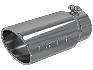 MBRP T5051 -5" Rolled Angle Exhaust Tip, 4" Inlet, 12" Length, T304 Stainless - Picture 1 of 5