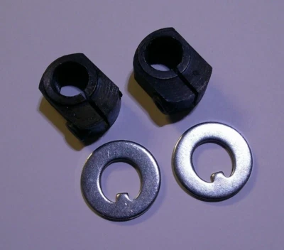 FRONT SPINDLE NUTS & WASHERS SET VOLKSWAGEN T1 BUG SUPER BEETLE GHIA 1966-1979 - Image 1 of 3