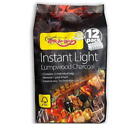 Bar-Be-Quick Instant Light Lumpwood Charcoal Pack of 12