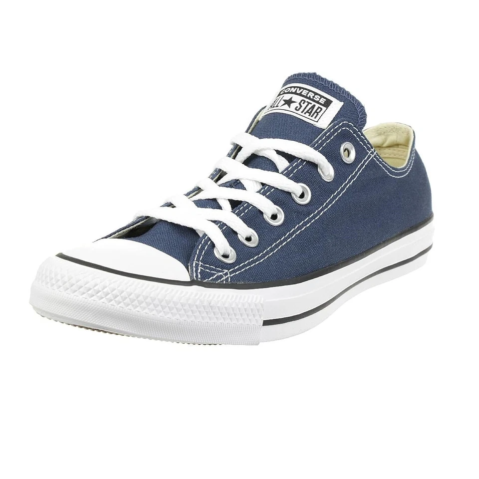 Scarpe Converse All Star Chuck Taylor Ox Tela Basse Sneaker Donna Navy Blue 36 - Immagine 1 di 4