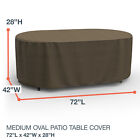 Budge StormBlock Hillside Oval Patio Table Cover| Multiple Sizes