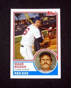 2006 TOPPS ROOKIE OF THE WEEK #23 Wade Boggs 1983 Design (#498) PACK FRESH - Picture 1 of 2