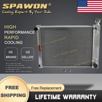 3Row Spawon Radiator For Chevrolet GMC C/K 1500 2500 3500 Suburban 1988-1995  AT - Image 1 of 4