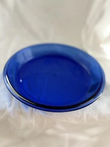 ANCHOR HOCKING COBALT BLUE 9" .75 QT. DEEP DISH PIE PAN PLATE - Picture 1 of 4